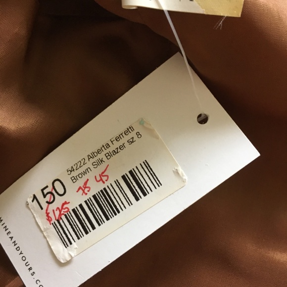 Alberta Ferretti Luxury Pure Silk Jacket ❤️❤️❤️! - Picture 6 of 11